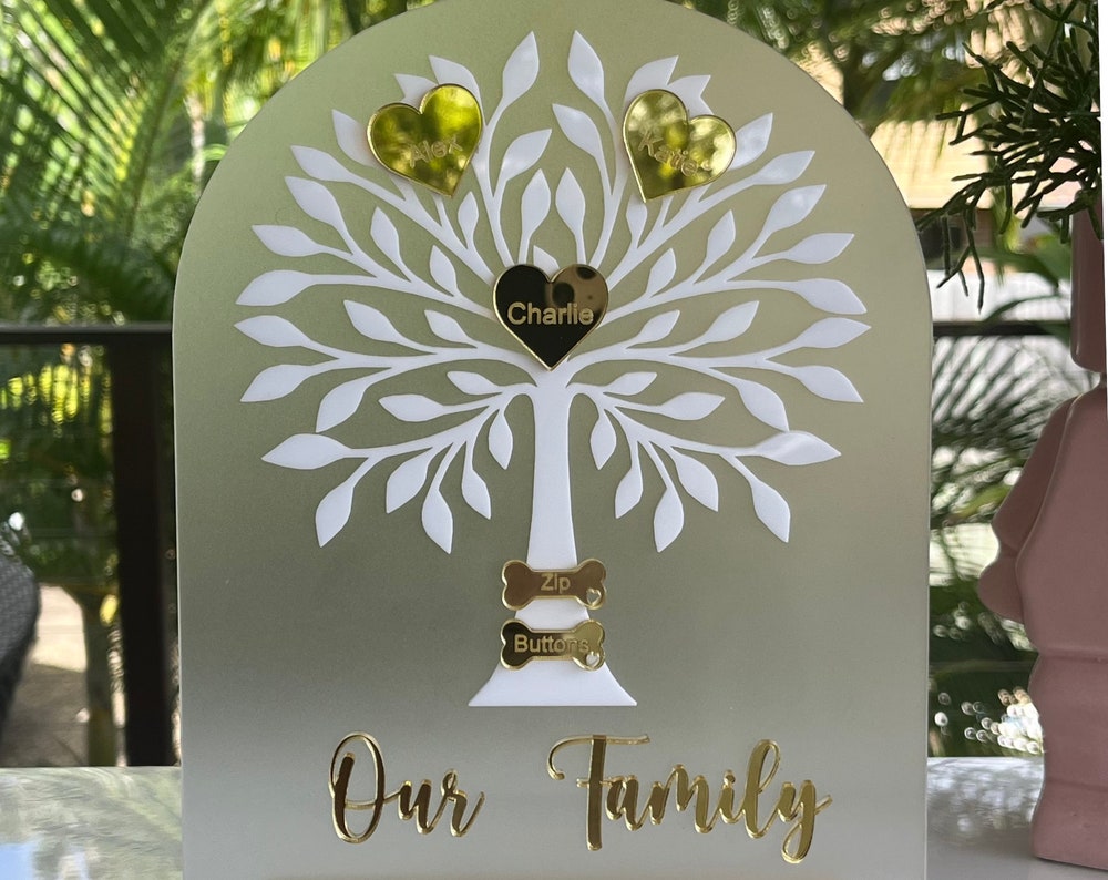 Personalised Family Tree Arch