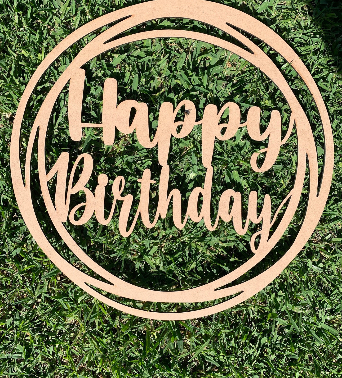 personalised birthday sign