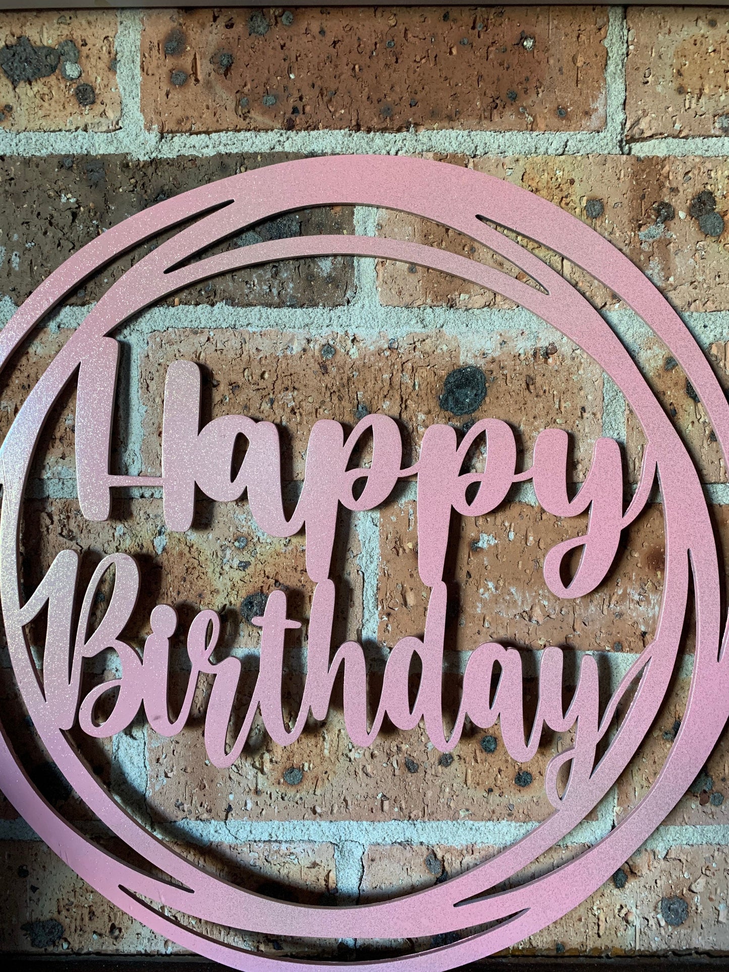 personalised birthday sign