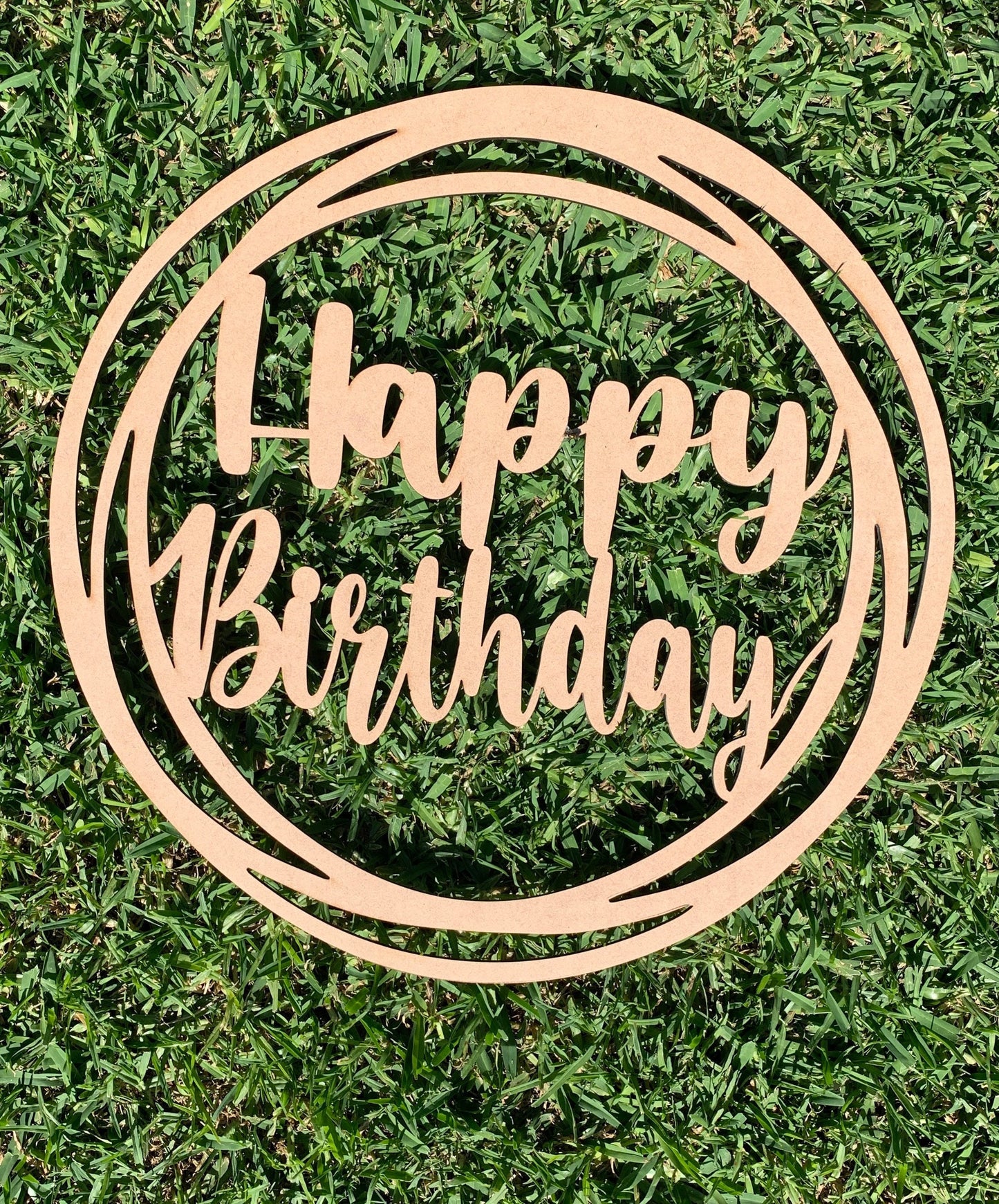 personalised birthday sign