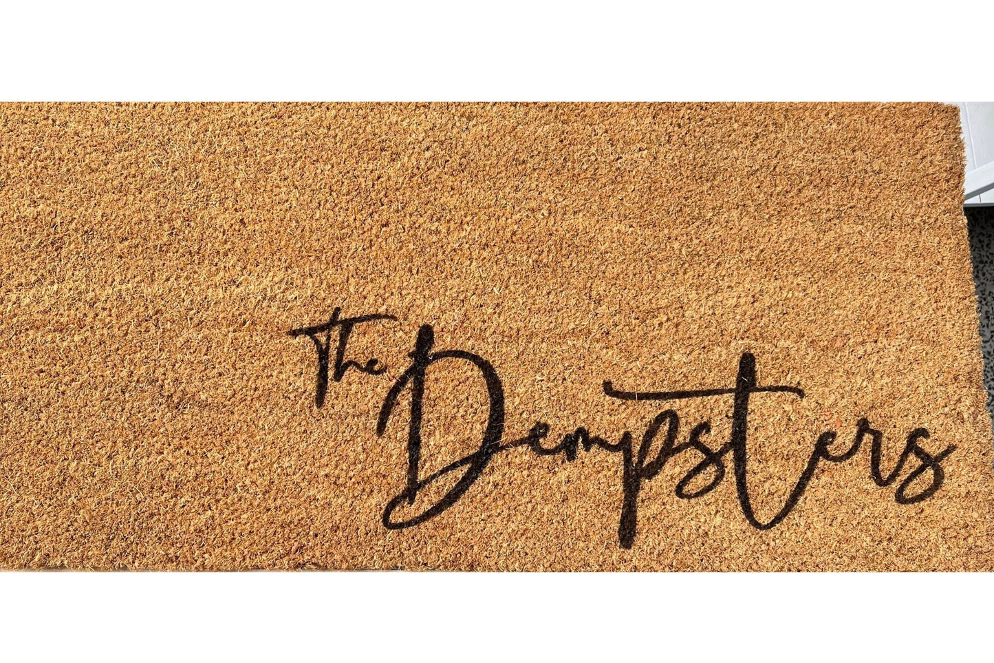 Doormat With Palm Tree and personalised