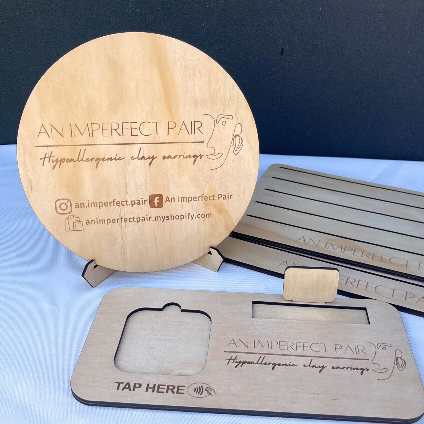 Personalised Business square dock and Signage Bundle