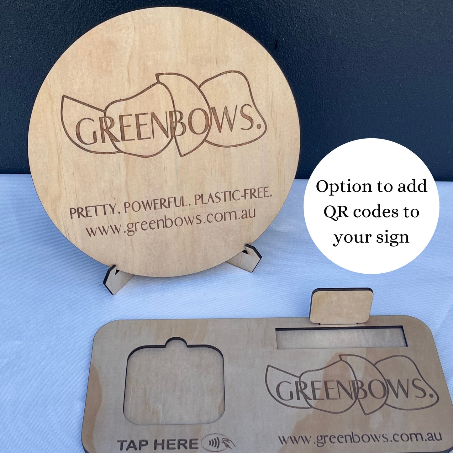 Personalised Business square dock and Signage Bundle