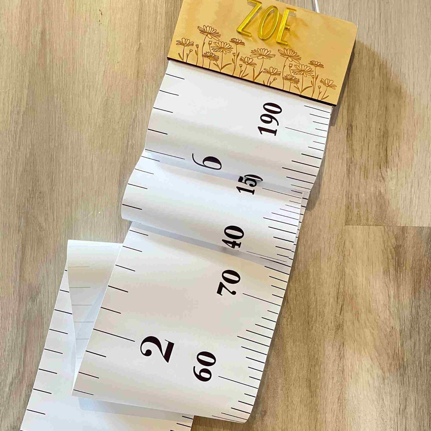 Personalised growth chart