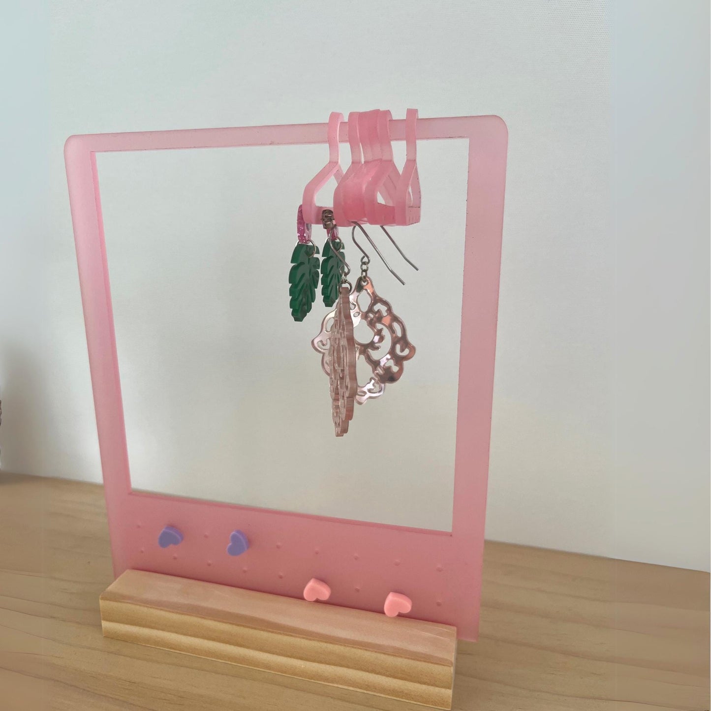 Coat Hanger Earring Stand
