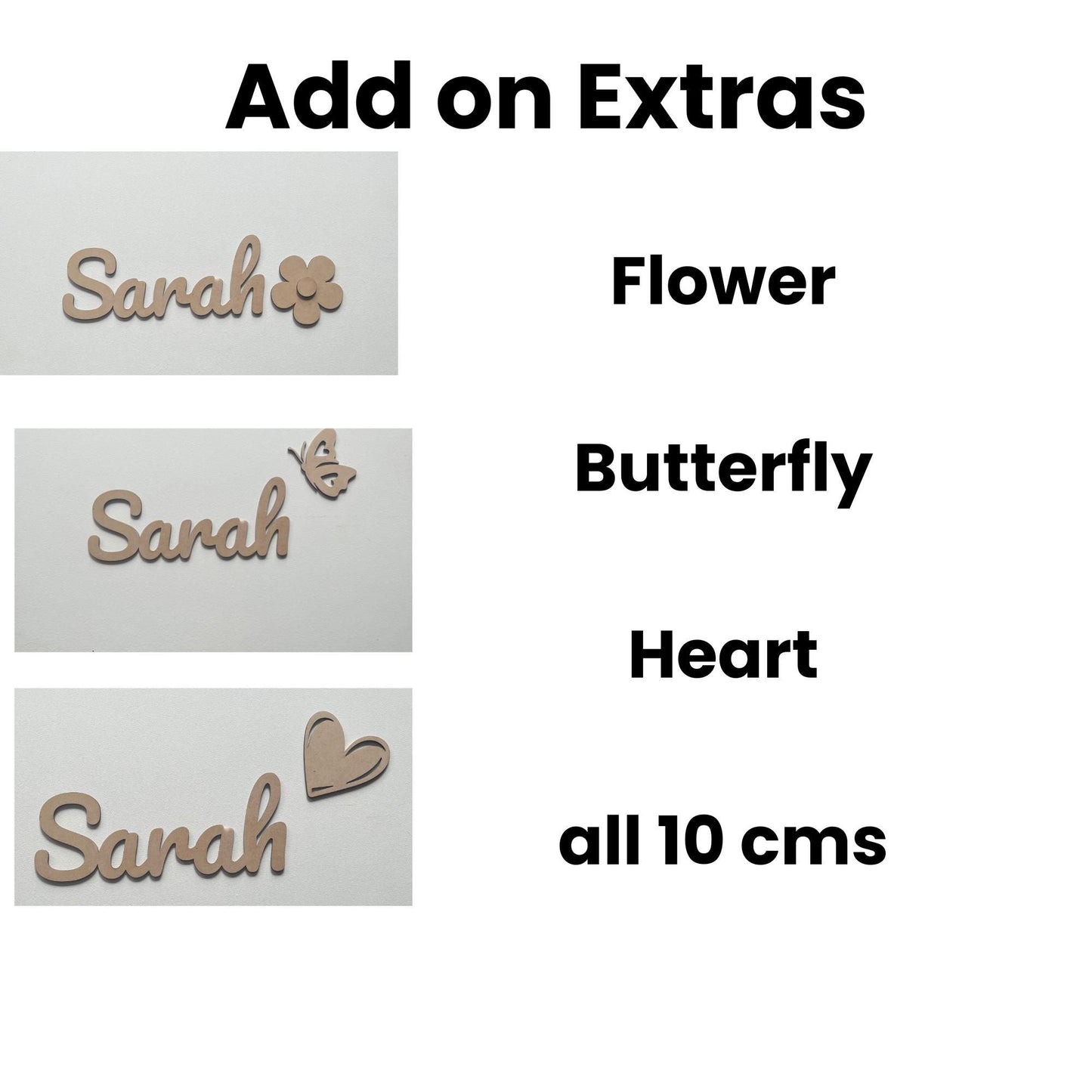 Wooden Name sign