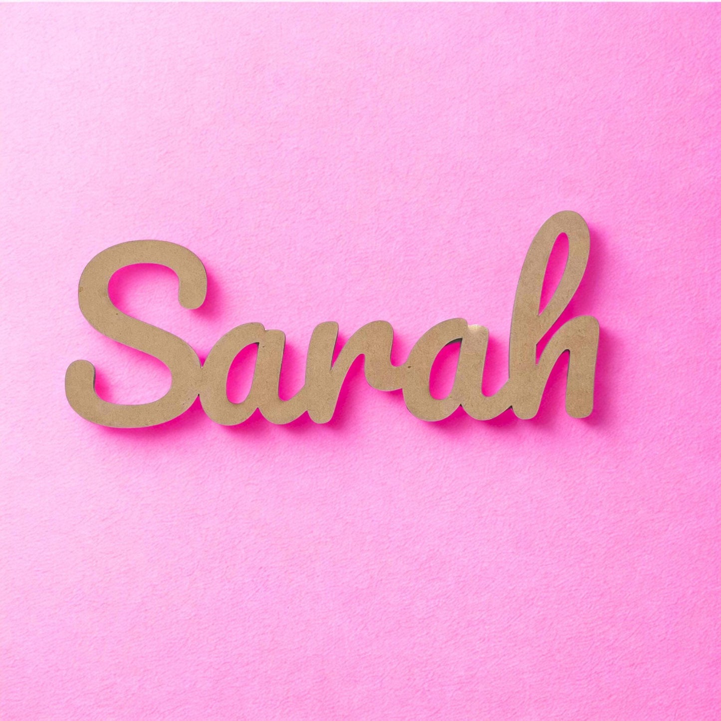 Wooden Name sign