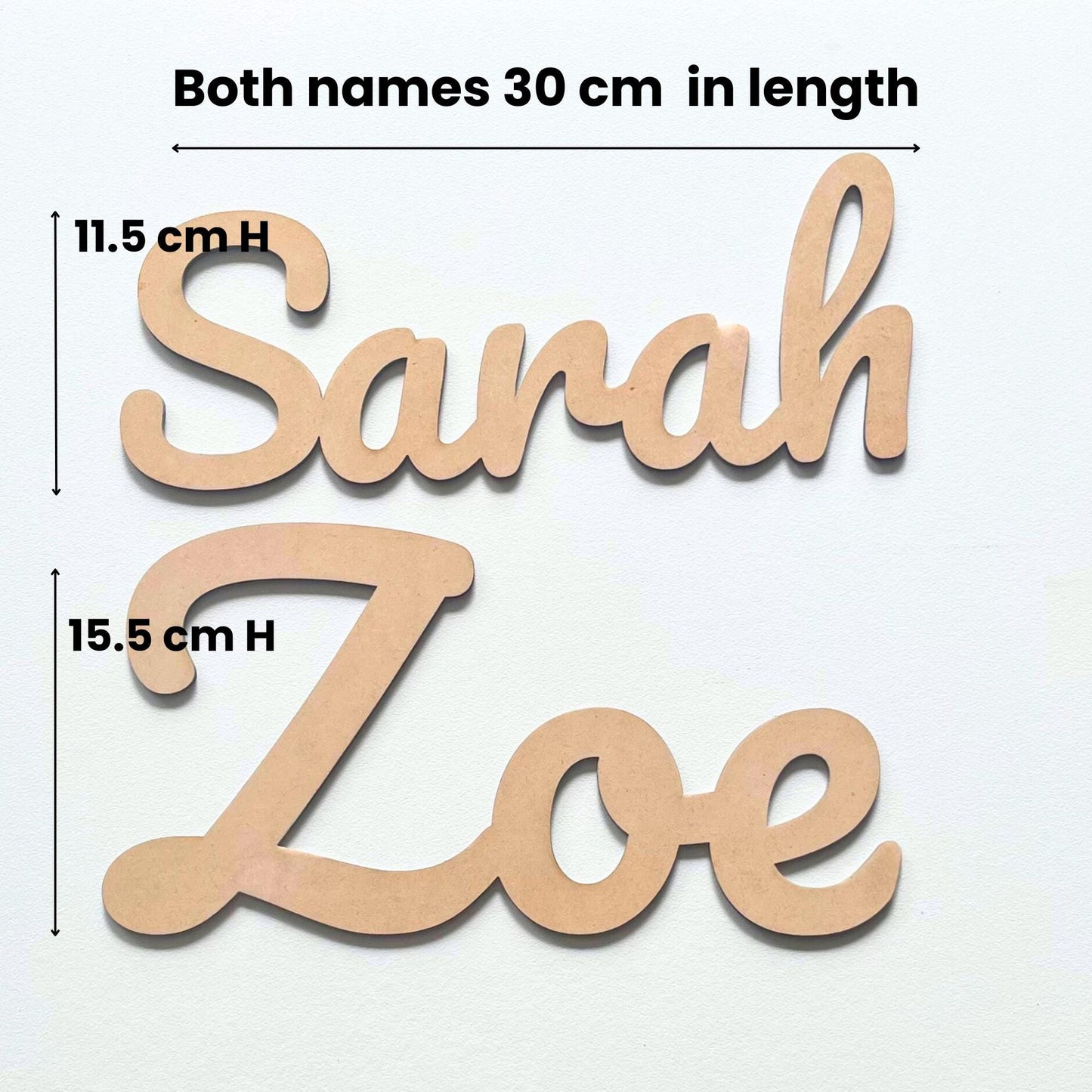 Wooden Name sign