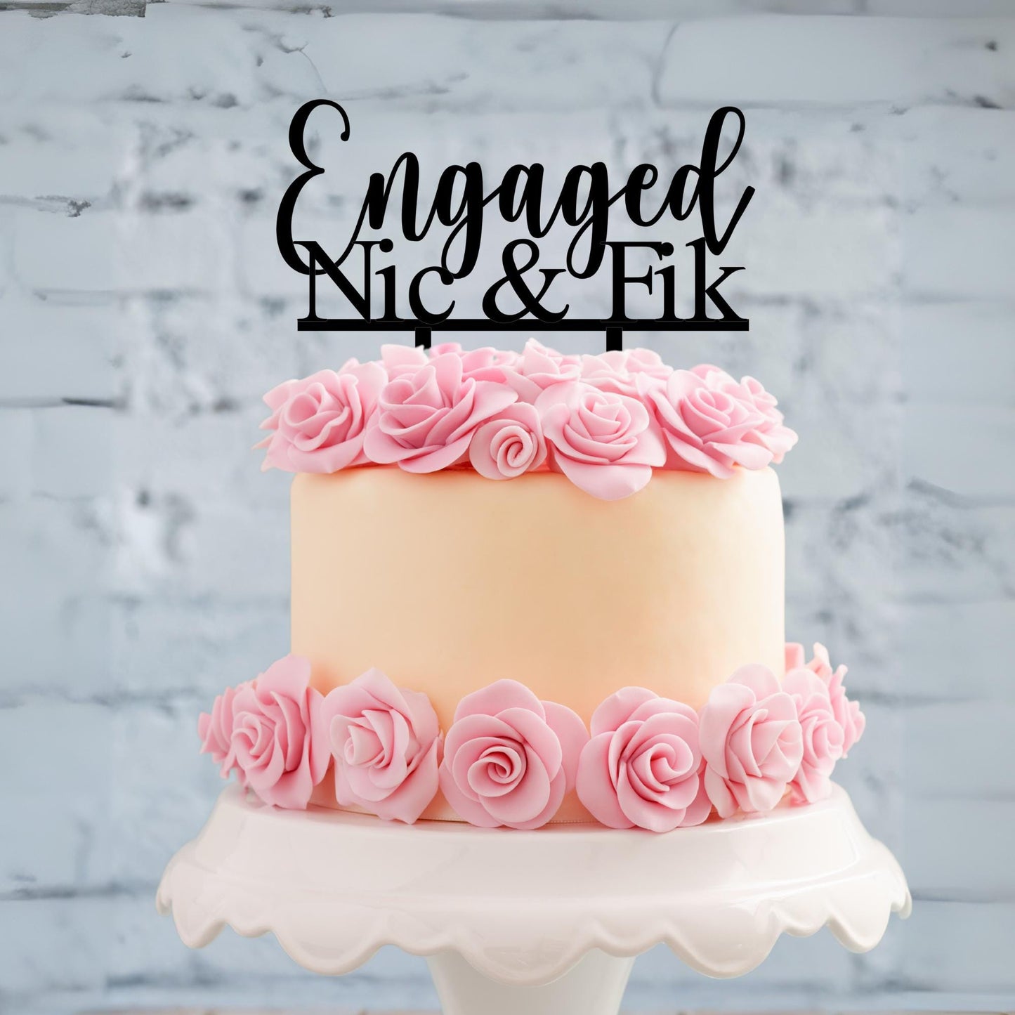 Personalised Cake Topper