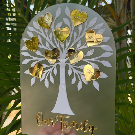 Personalised Family Tree Arch