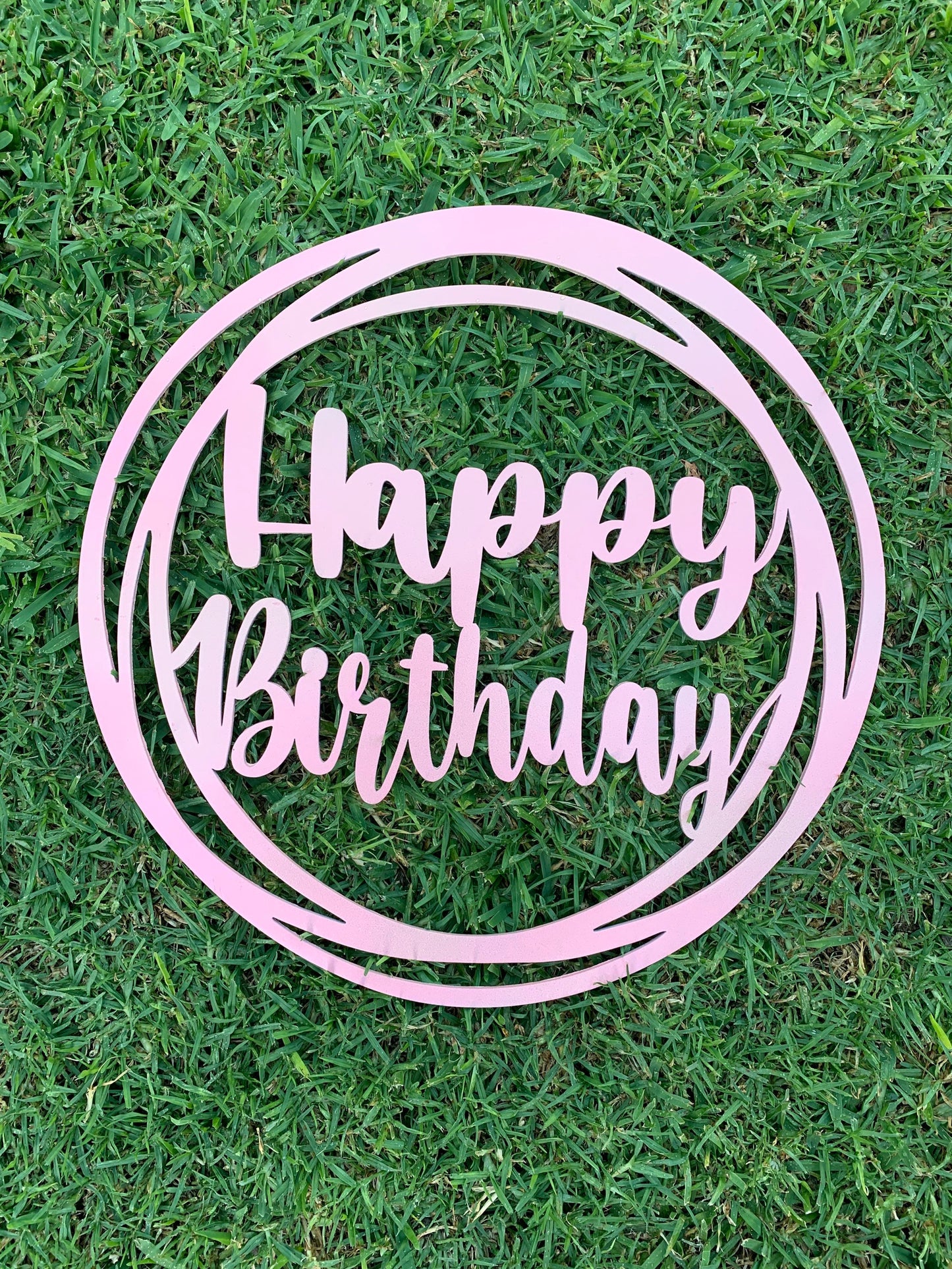 personalised birthday sign