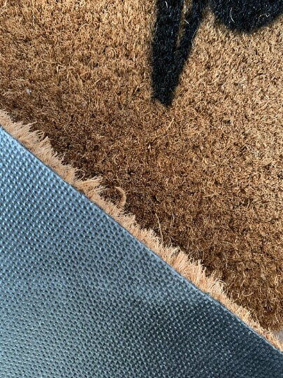 Doormat Personalised with family name and paws print