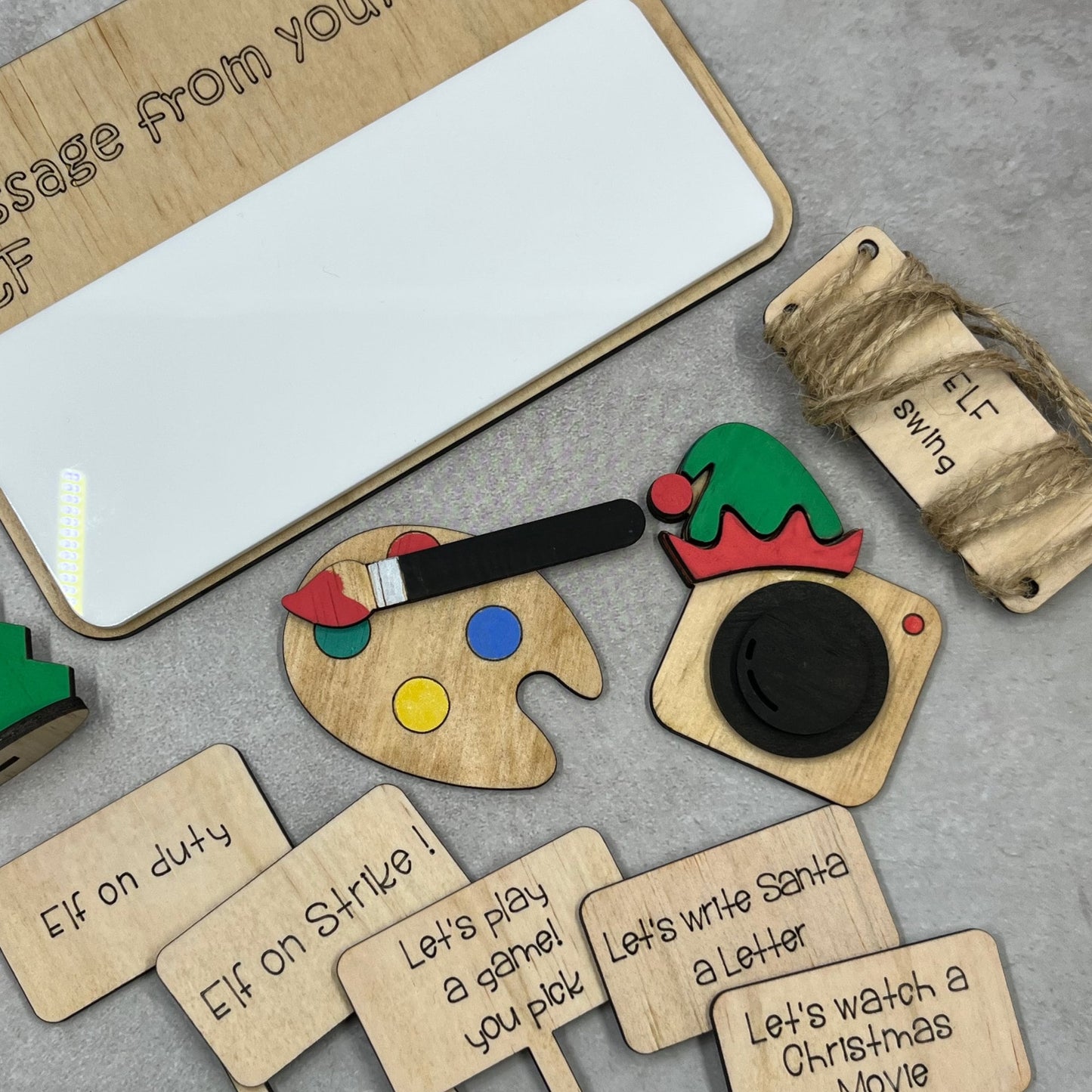Elf arrivial and prop set