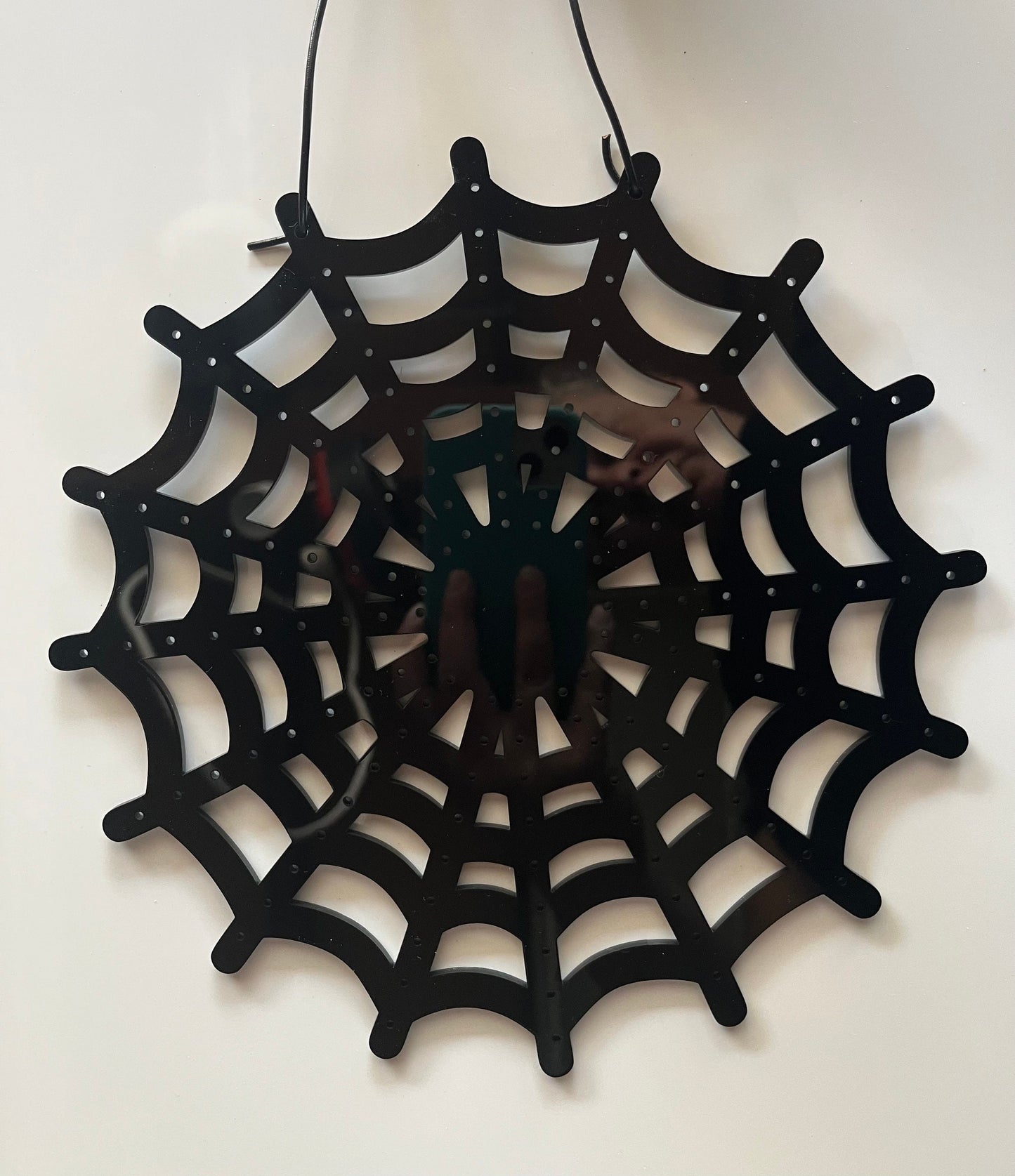Black Spider web  Earring hanger