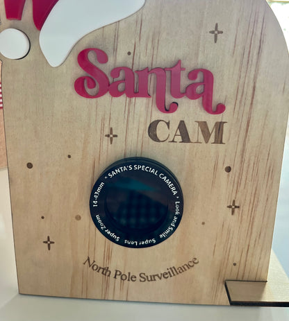 Personalised Santa Cam Sign