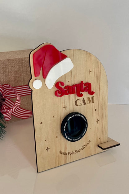 Personalised Santa Cam Sign