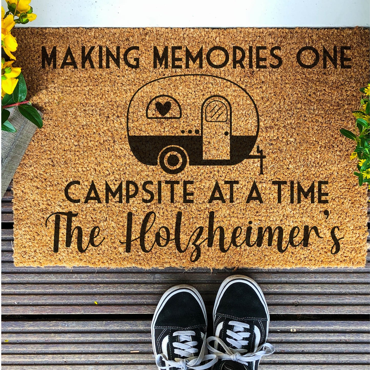 Personalised Camper Doormat