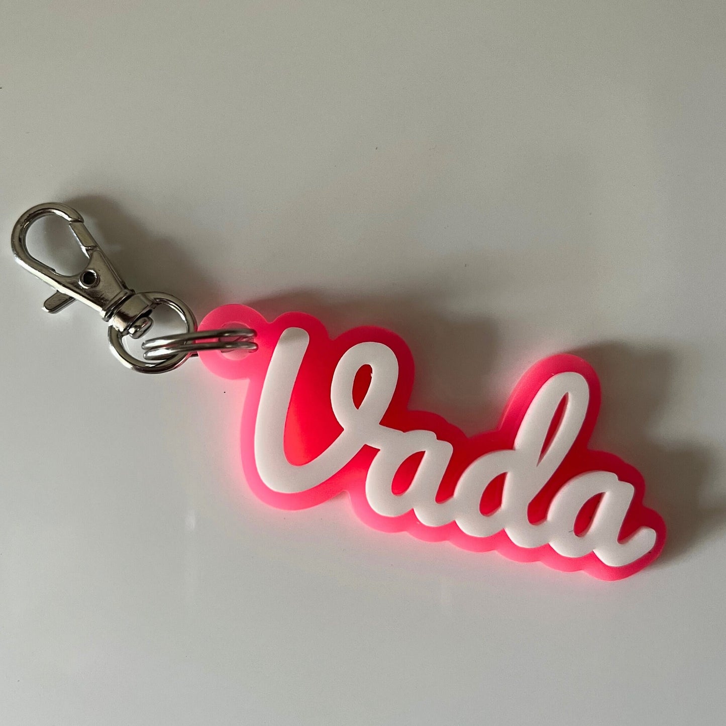 personalised Name keyring