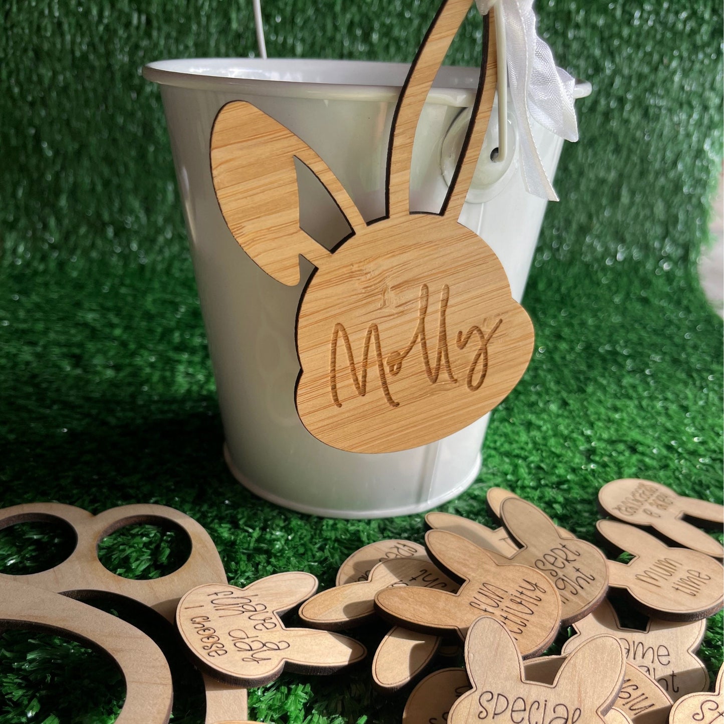 Bunny ears tag