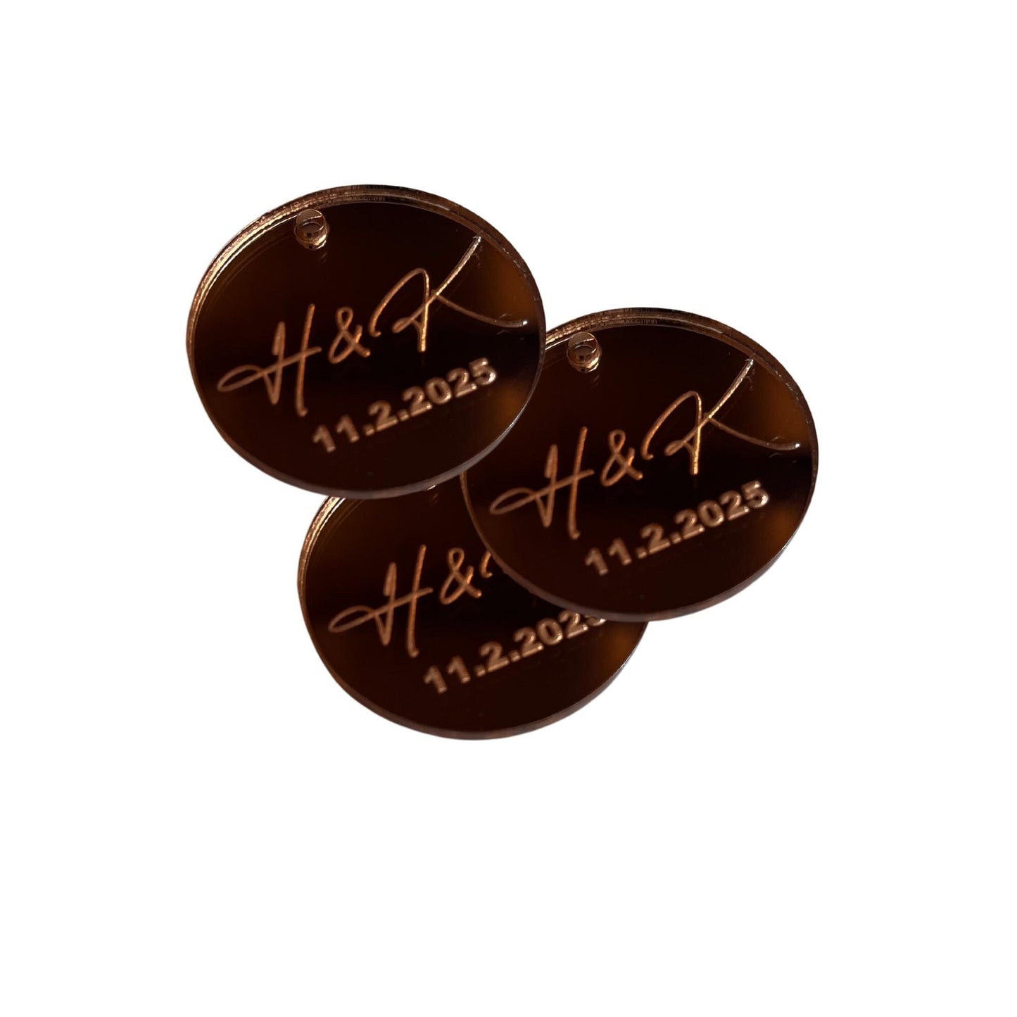 Personalised round tags - wedding favours tags-gift tags - label tags-custom wedding  tags