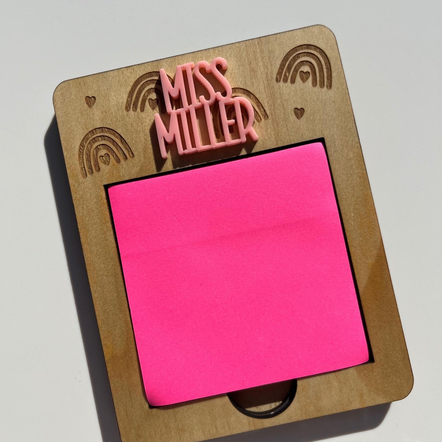 personalised notepad and lanyard set