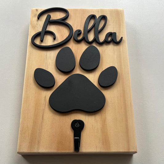 Personalised Dog Lead Hanger