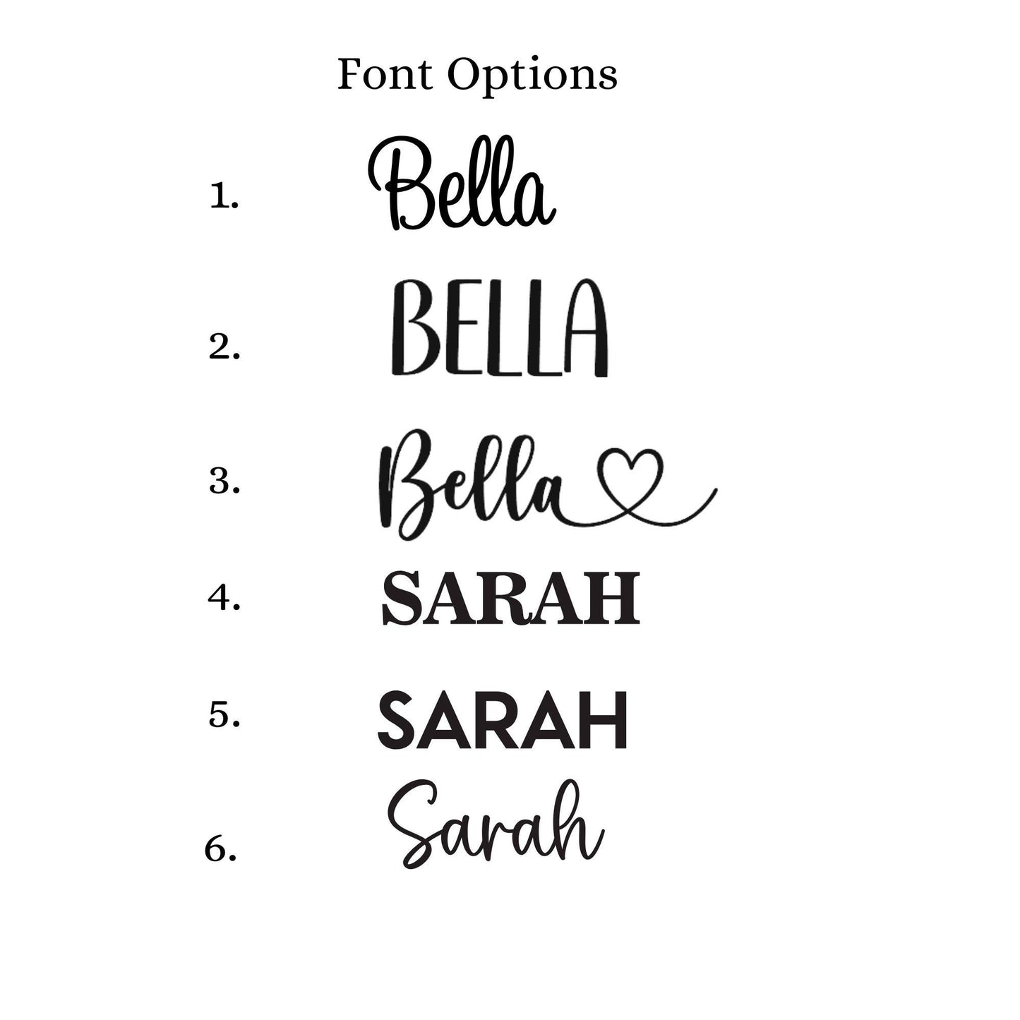 Personalised Name Earring holder