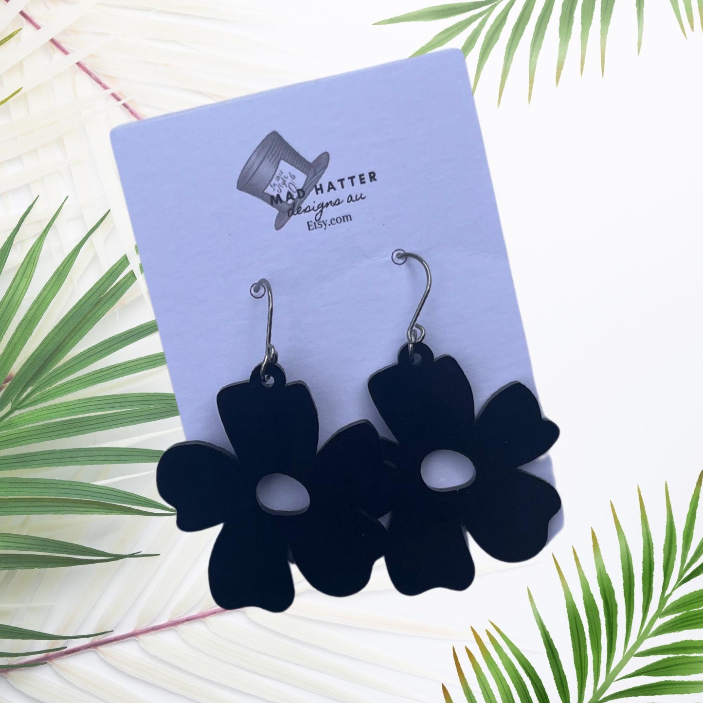 Flower dangle Earrings