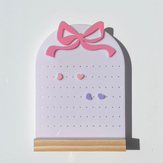 Bow Earring holder stand