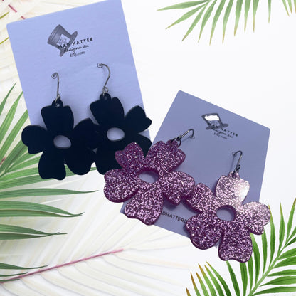 Flower dangle Earrings