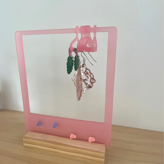 Coat Hanger Earring Stand