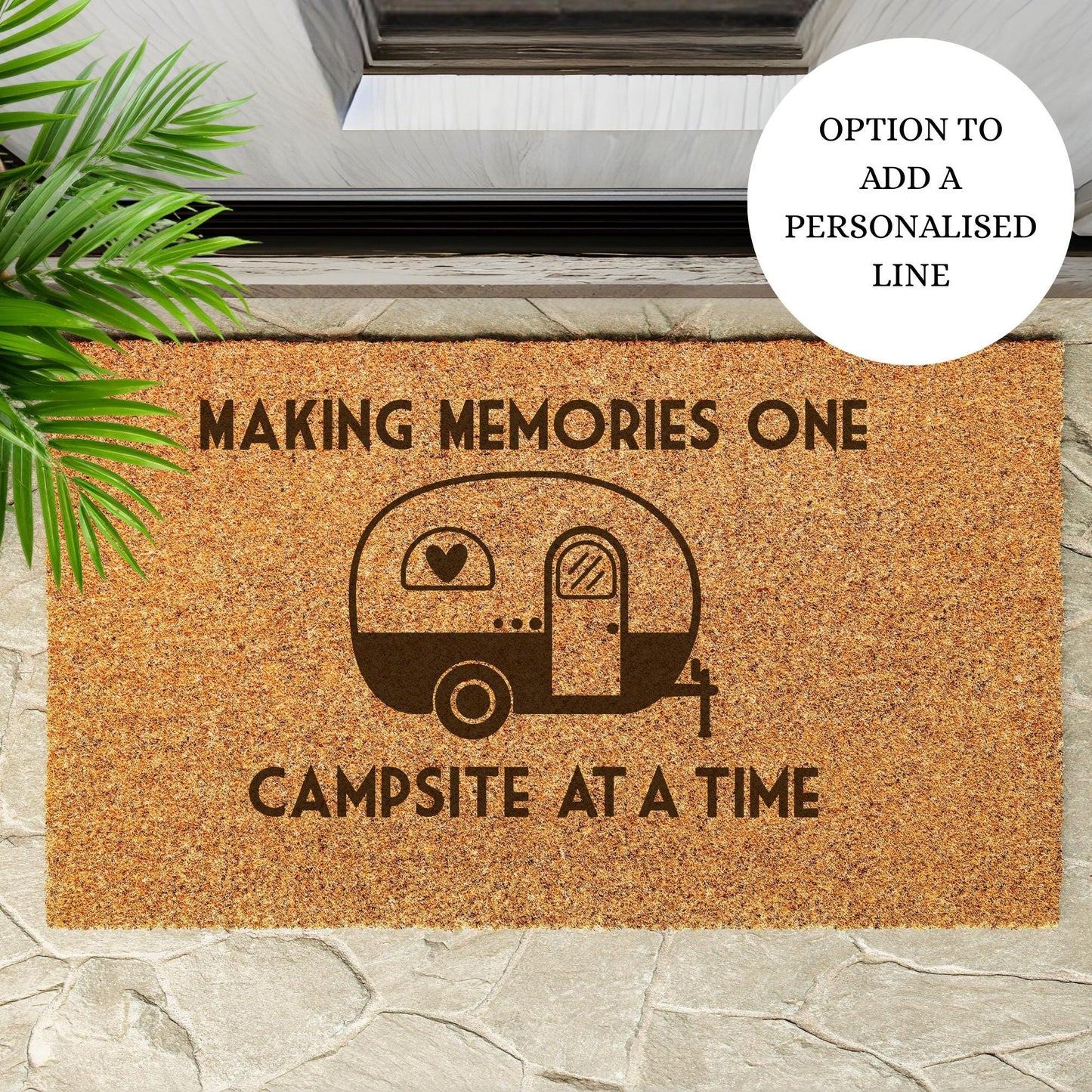 Personalised Camper Doormat