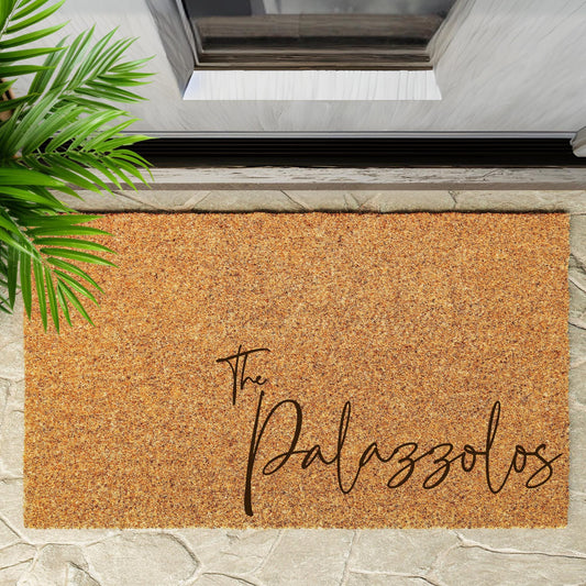 Doormat with Personalised Name