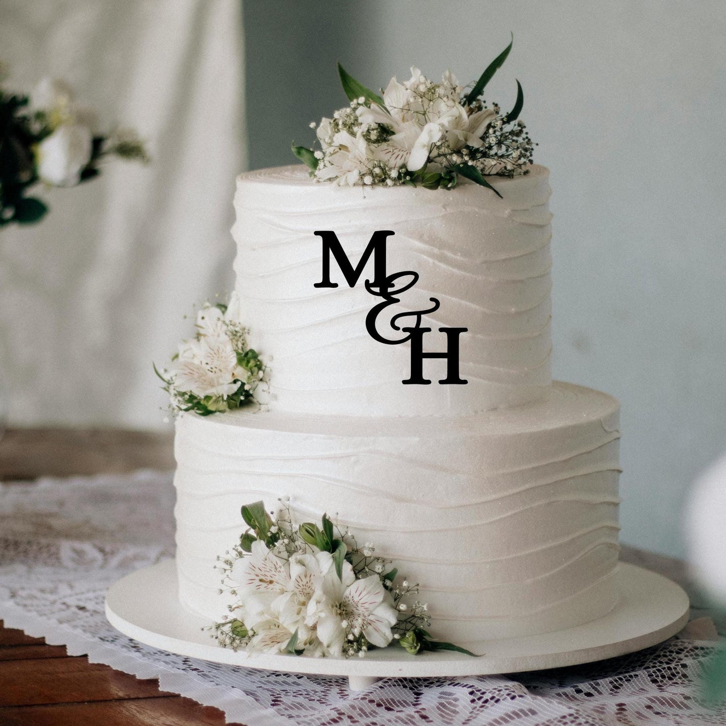 Cake Charm - Custom Initials Cake Topper