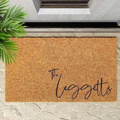 Doormat with Personalised Name