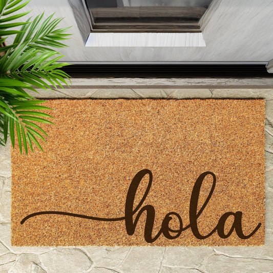 Doormat Hola Print