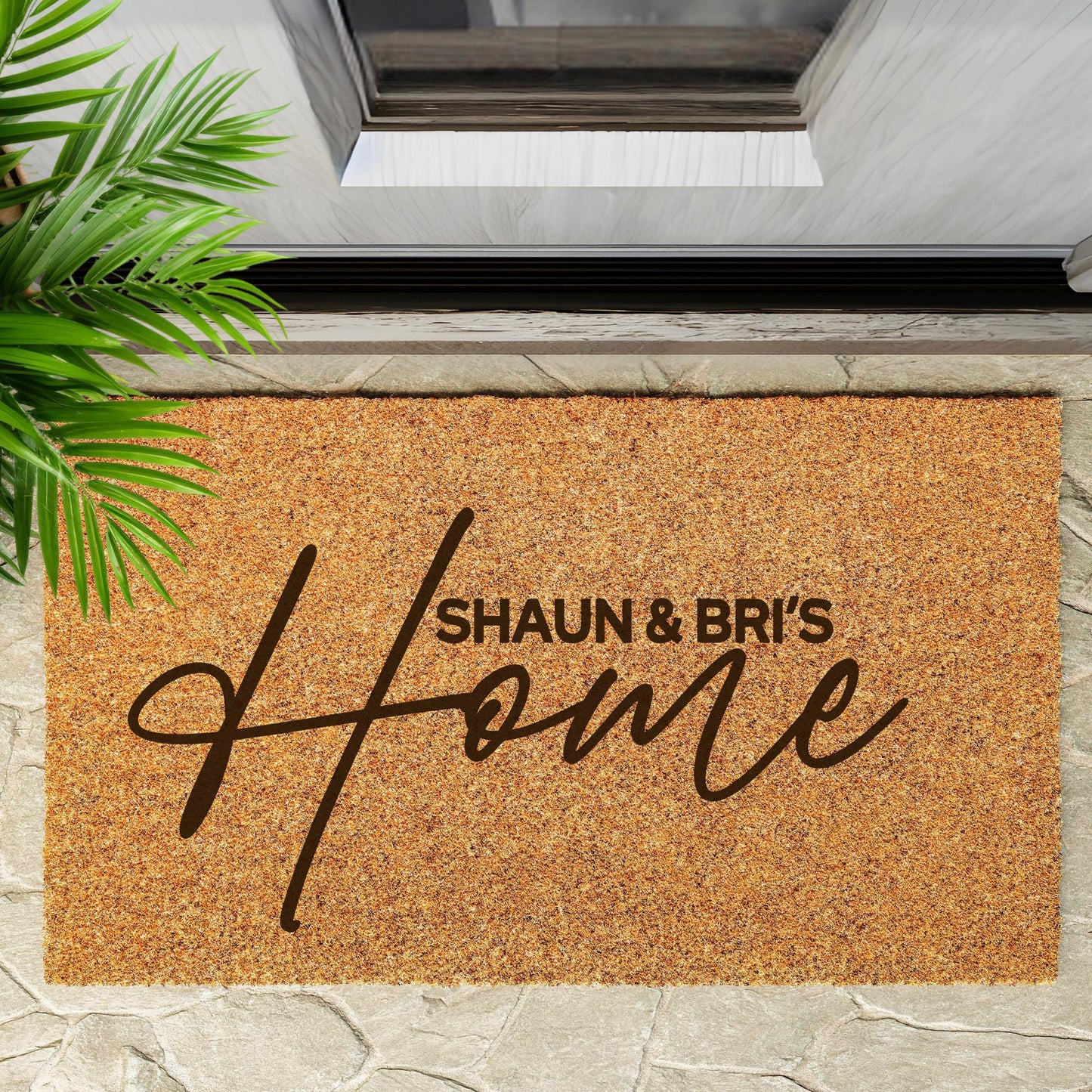 Personalised Name with Home Print Doormat