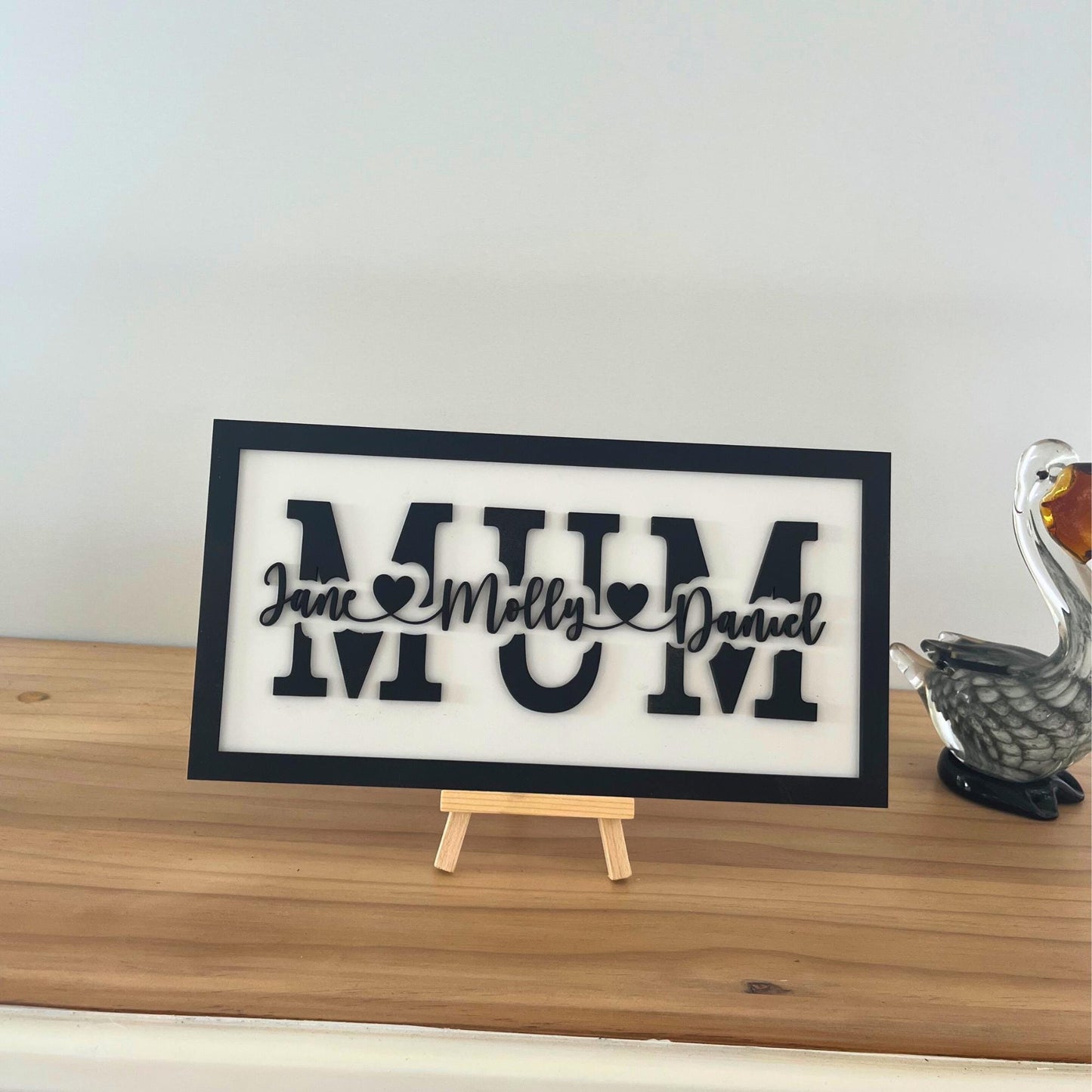 Personalised MUM Wall Art Sign