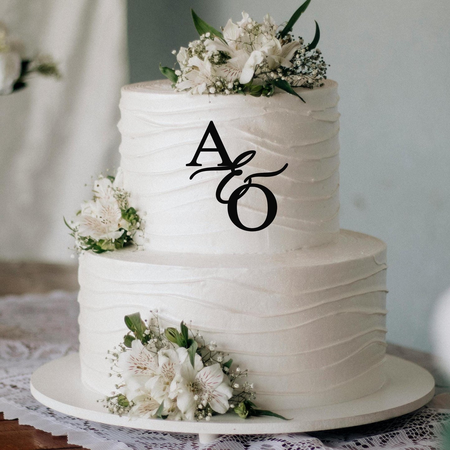 Cake Charm - Custom Initials Cake Topper