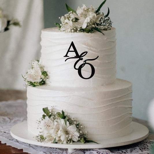 Cake Charm - Custom Initials Cake Topper