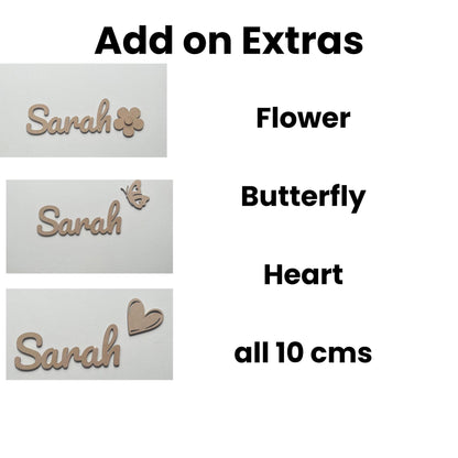 Wooden Name sign