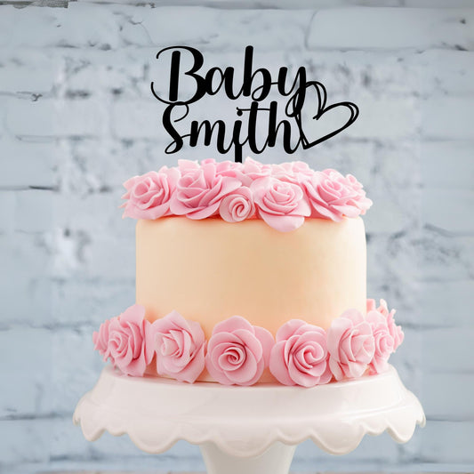 Cake Topper  with heart