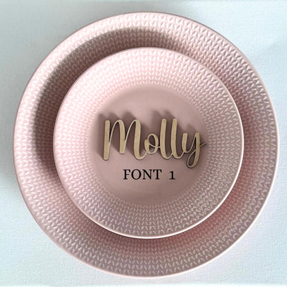 Wood Seating plate holders Names
