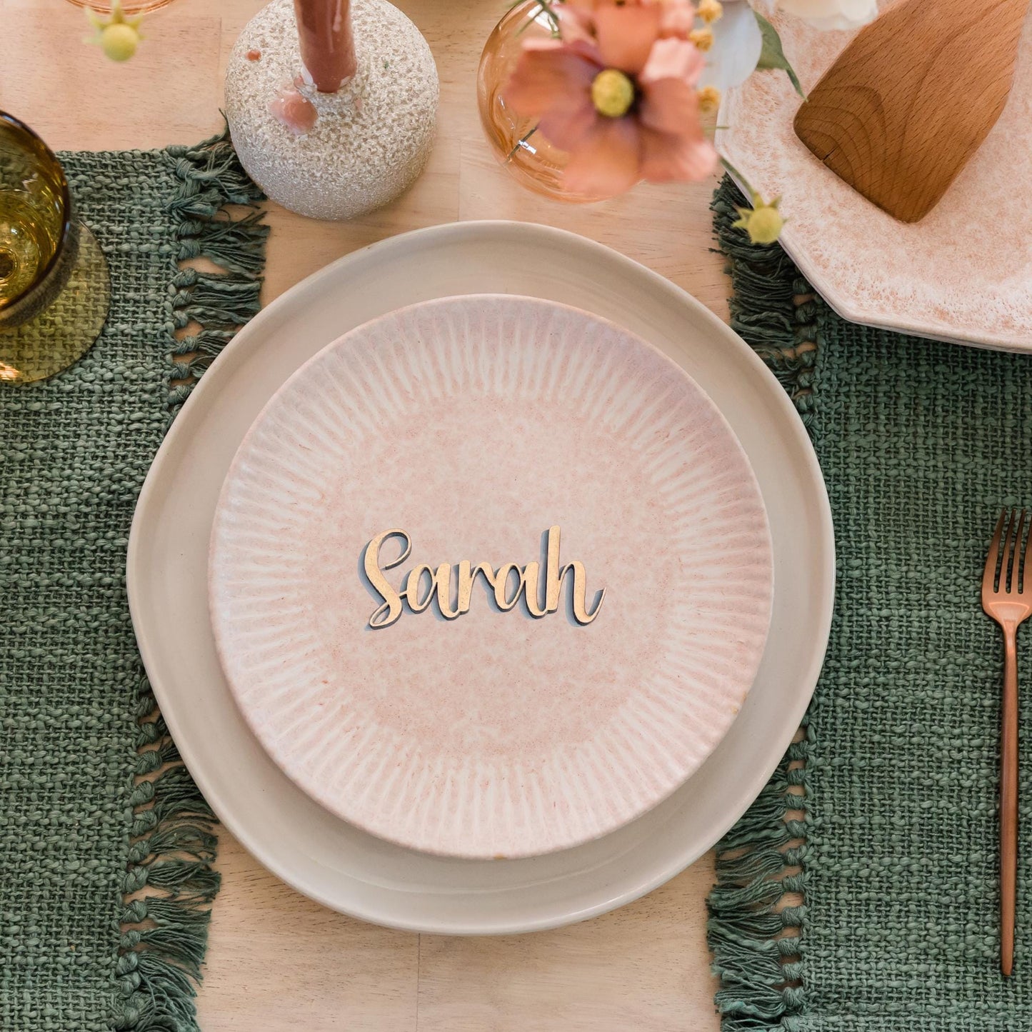 Wood Seating plate holders Names