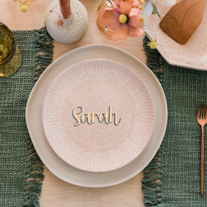 Wood Seating plate holders Names