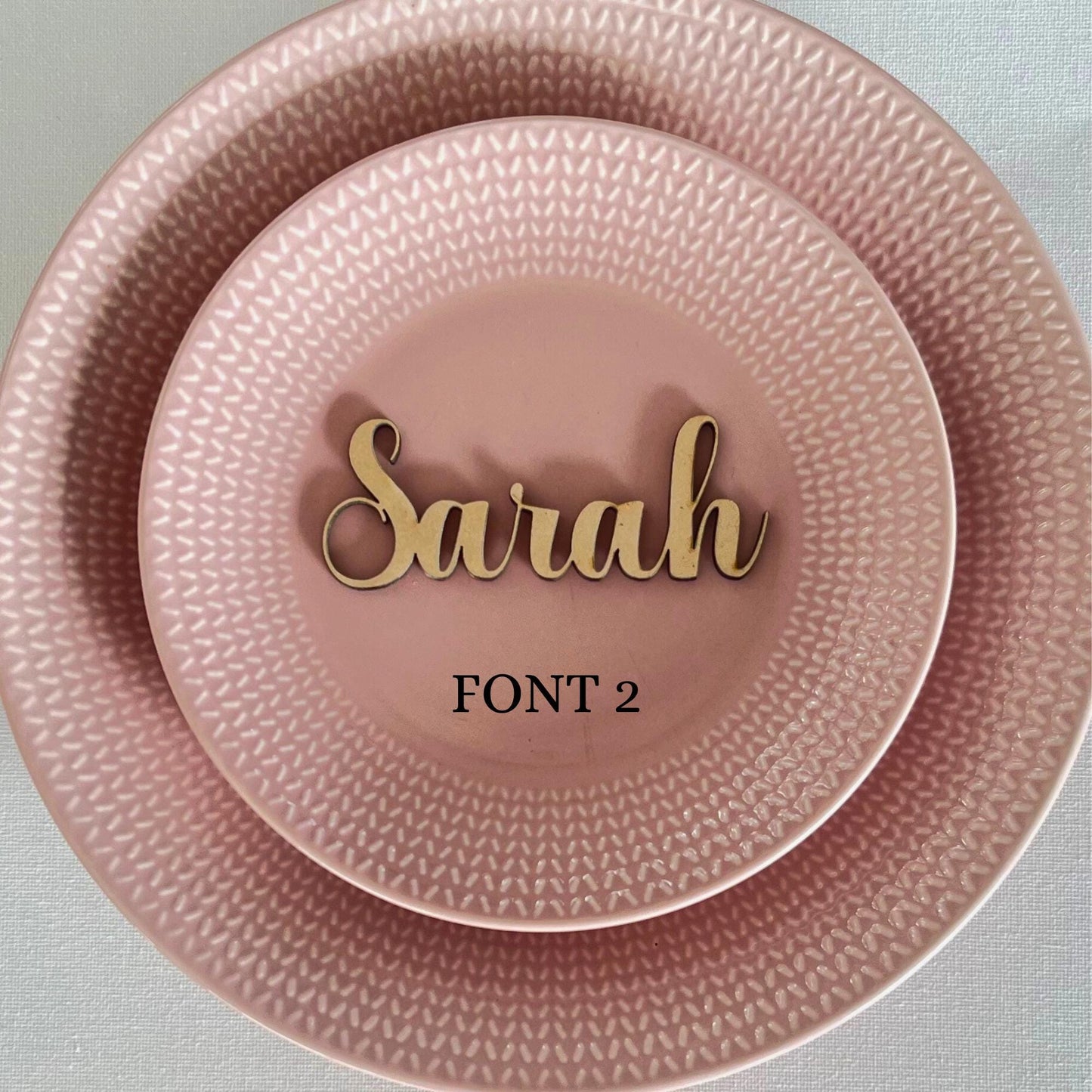 Wood Seating plate holders Names